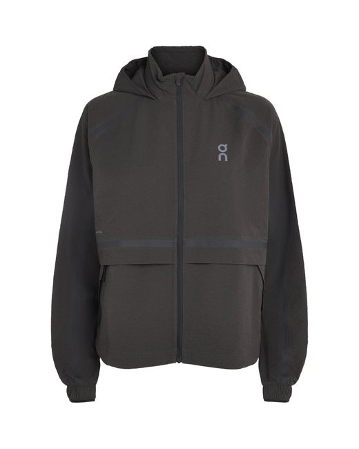 On Shoes Black Performance Volt Jacket