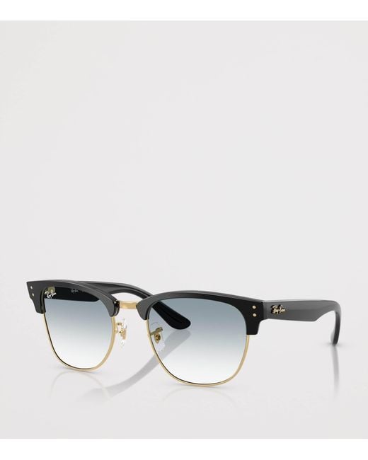 Ray-Ban Black Clubmaster Reverse Square Sunglasses