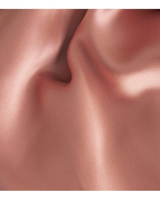 Simone Perele Pink Silk-Blend Love Me Robe