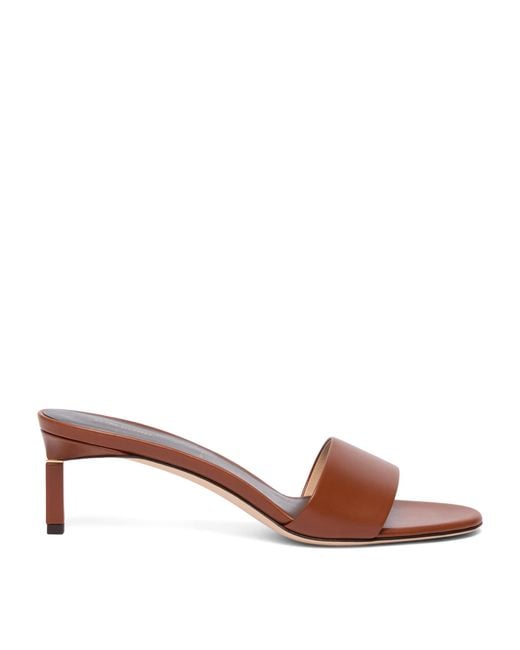Tom Ford Brown Calfskin Mules 55
