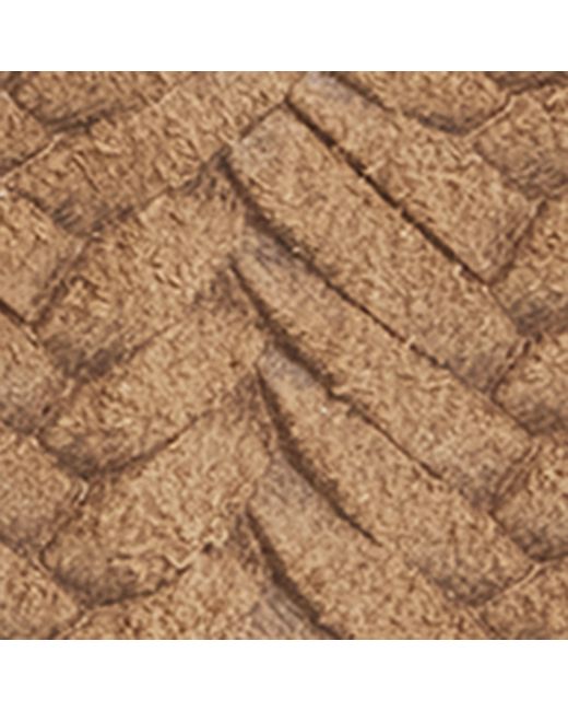 Emporio Armani Brown Suede Embossed Bifold Wallet for men
