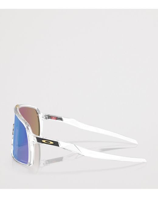 Oakley Blue Sutro Shield Sunglasses for men