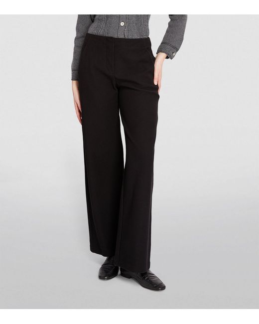 MAX&Co. Black High-waist Trousers