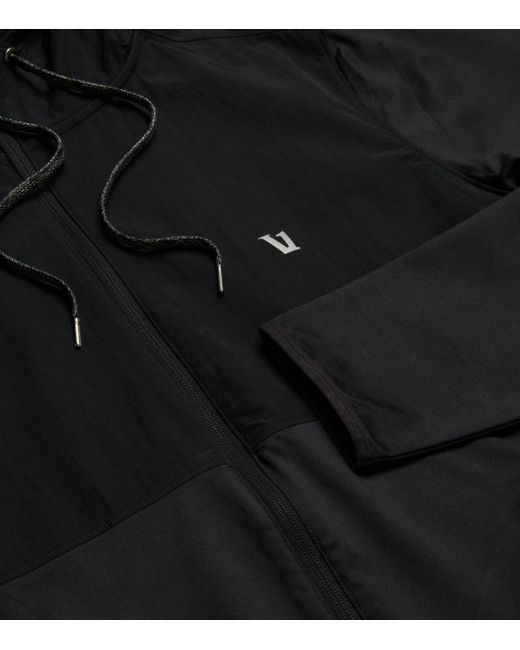 vuori Black Sunday Element Track Jacket for men