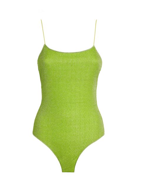 Oseree Green Lumière Maillot Swimsuit