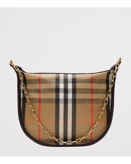 Burberry Brown Mini Highlands Chain Bag