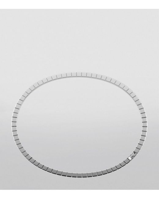 Chopard Metallic And Diamond Ice Cube Bangle
