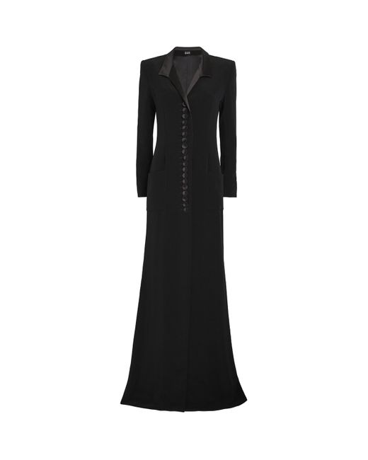 Alexis Mabille Black Tuxedo Gown