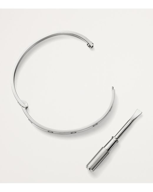 Cartier White Love Medium Bracelet