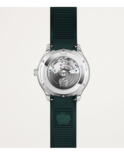 Piaget Green Stainless Steel Polo Field Watch for men