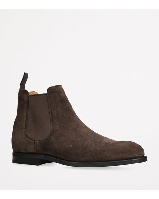 Church's Brown Suede Amberley 2 Chelsea Boots for men