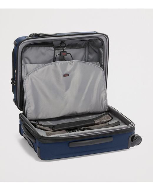 Tumi Blue Alpha 3 Continental Dual Access 4 Wheel Carry-On Suitcase