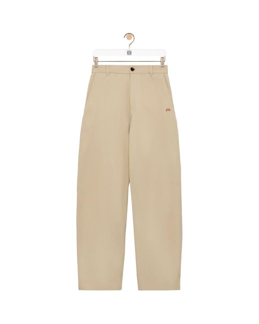 Loewe Natural Straight-Leg Trousers for men