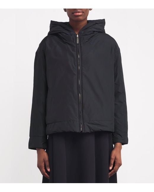 Max Mara Black The Cube Reversible Quilted Jacket