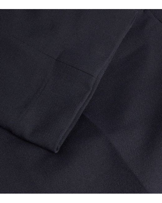 Sandro Blue Stretch Jersey Trousers for men