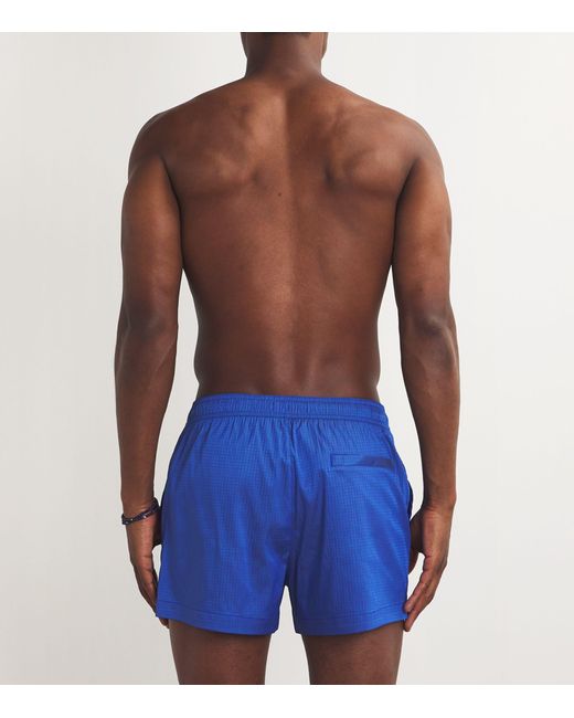 Calvin Klein Blue Ripstop Swim Shorts for men