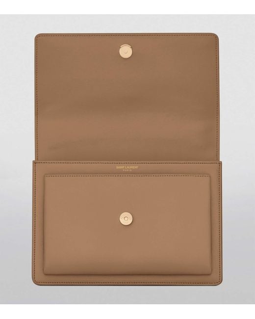 Saint Laurent Black Medium Sunset Shoulder Bag
