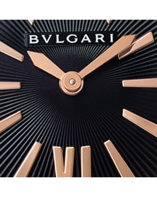 BVLGARI Black Rose And Diamond Serpenti Tubogas Watch
