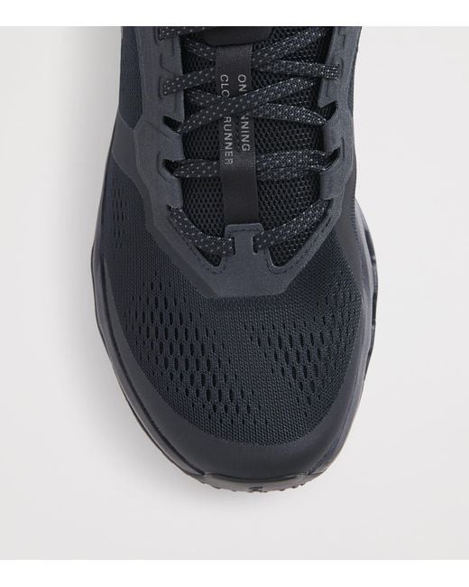 On Shoes Blue Cloudrunner 3 Wide Trainers for men