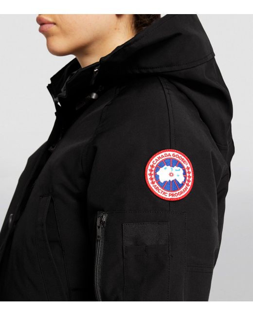 Canada Goose Black Chilliwack Puffer Bomber Jacket