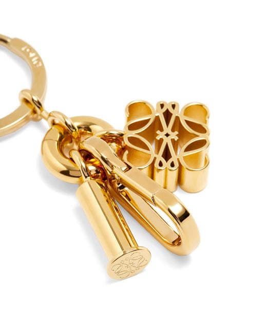 Loewe Metallic Anagram Keyring