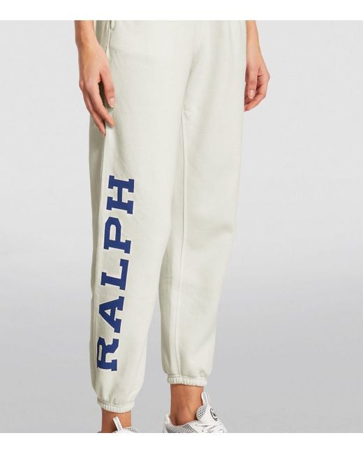 Polo Ralph Lauren Natural Logo Print Sweatpants