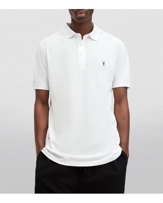 AllSaints Green Set Of 2 Reform Polo Shirts for men