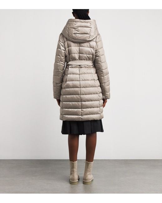 Max Mara Natural The Cube Reversible Quilted Coat