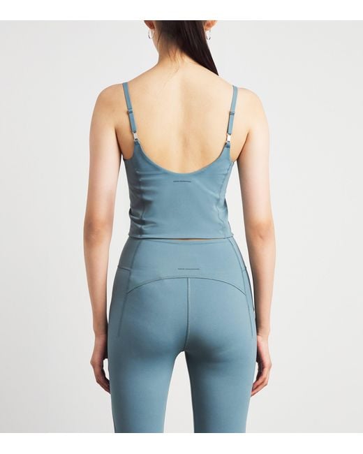 On Shoes Blue Studio Sports Bra