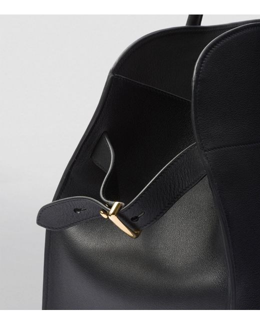 Prada Black Large Leather Tote Bag