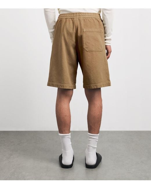 A.P.C. Natural Cotton Jackson Shorts for men