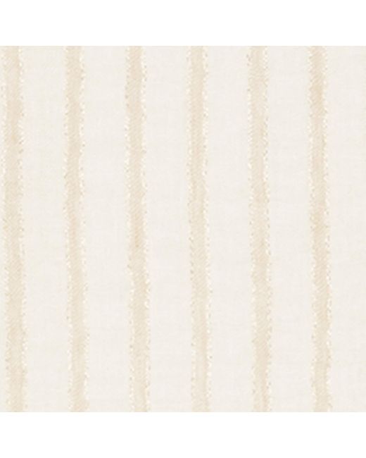 Brunello Cucinelli White Fringe-Trim Stripe Scarf