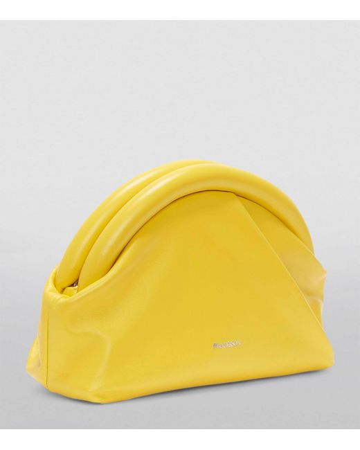 J.W. Anderson Yellow Leather Bumper Clutch Bag