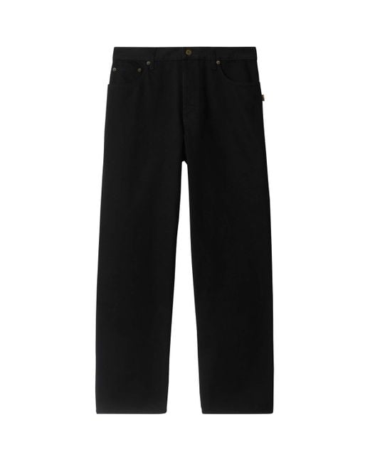 Burberry Black Loose Jeans for men