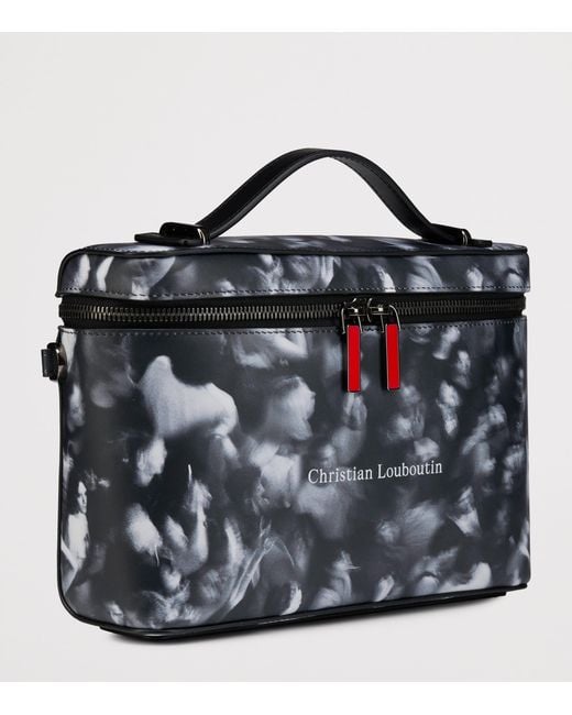 Christian Louboutin Black Tactical Calfskin Cross-Body Bag for men