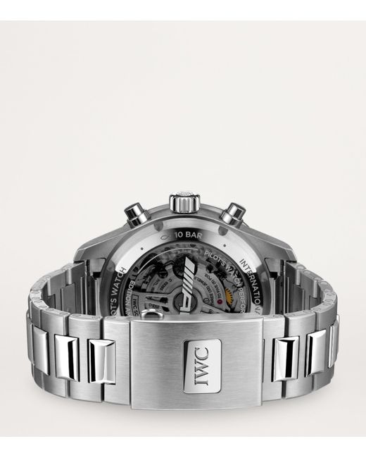 Iwc Metallic X Mercedes-Amg Titanium Pilot's Performance Chronograph Watch for men
