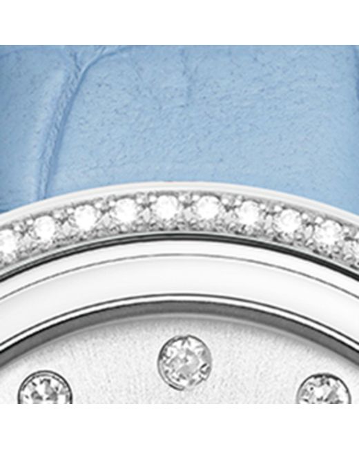 Piaget Blue Stainless Steel And Diamond Possession Watch 29mm