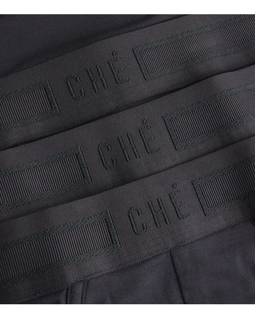 CHE Black Modal-Blend Briefs for men