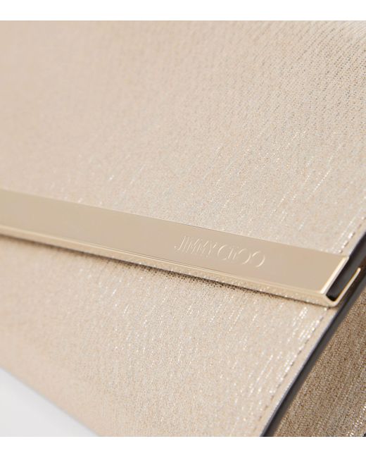 Jimmy Choo Natural Leather Emmie Clutch Bag