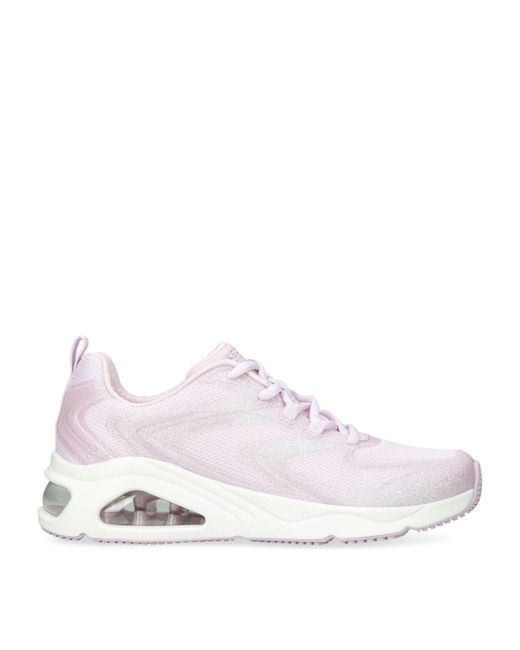 Skechers White Tres-air Uno Sneakers