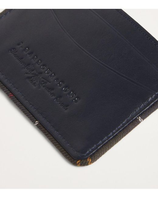 Barbour Leather Chatton Card Holder in Black for Men Lyst Canada