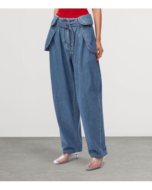 Loewe Blue Cargo Jeans
