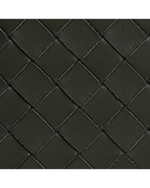 Bottega Veneta Black Leather Intrecciato Getaway Briefcase for men