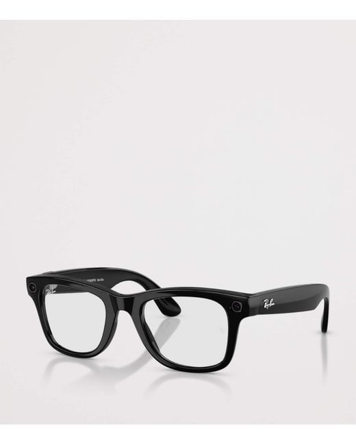 Ray-Ban Black Meta Wayfarer Ai Sunglasses