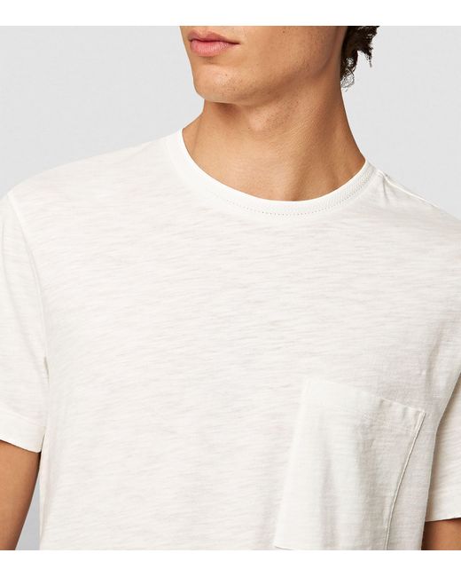 Orlebar Brown White Organic Cotton T-shirt for men