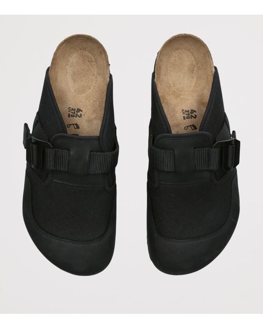 Birkenstock Black Boston Nova Clogs for men