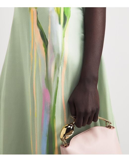 LEO LIN Green Floral Alice Maxi Dress