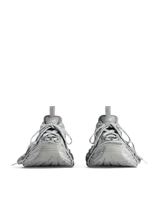 Balenciaga Gray 3xl Lace-up Sneakers
