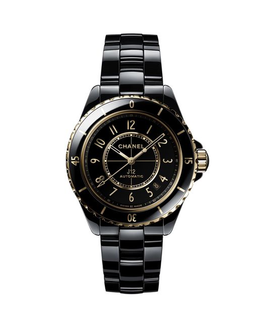 Chanel Black Ceramic And J12 Watch