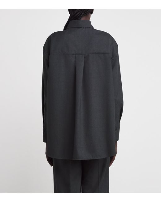 Joseph Blue Virgin Wool Herold Blouse